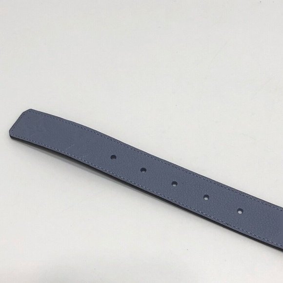 LOUIS VUITTON  MonogramEmpreinte Ceinture-Gracieux belt blue - Picture 6 of 9